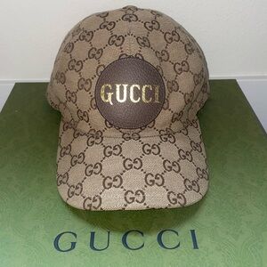 Gucci GG Canvas Logo Baseball Cap